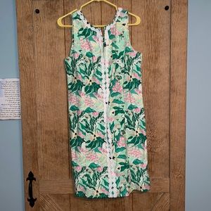 Crown & Ivy bunny print Easter dress. Size 12.